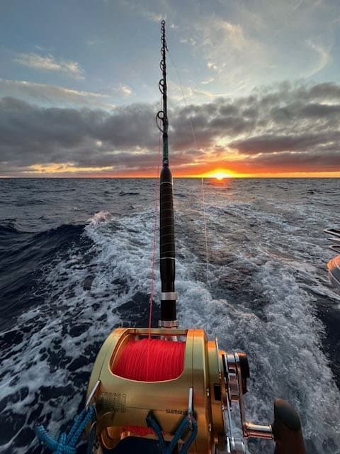 Catamaran Excess 14 fishing line and rod