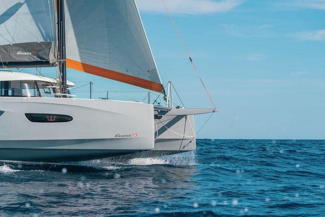 Banque images Excess 13 catamaran excess 13