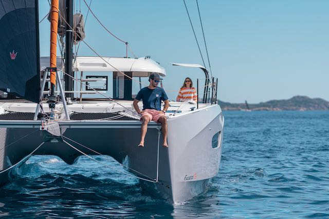 Banque images Excess 13 catamaran excess 13