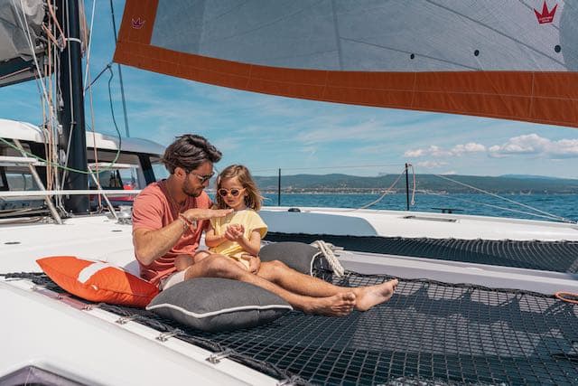 Banque images Excess 13 catamaran excess 13