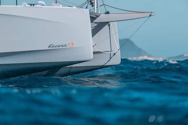 Banque images Excess 13 catamaran excess 13