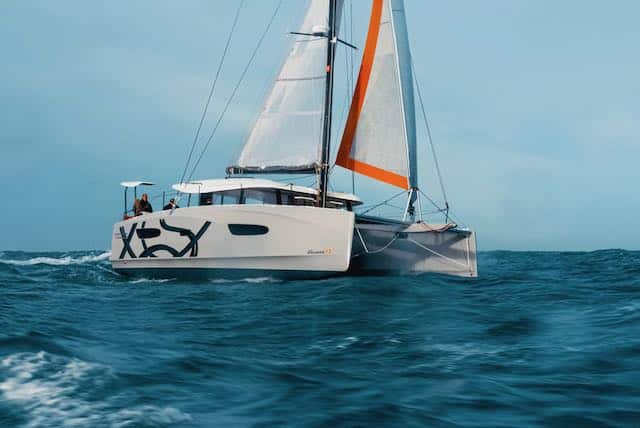 Excess 13 catamaran pictures with Sail Tahiti – 49 sur 51 catamaran excess 13
