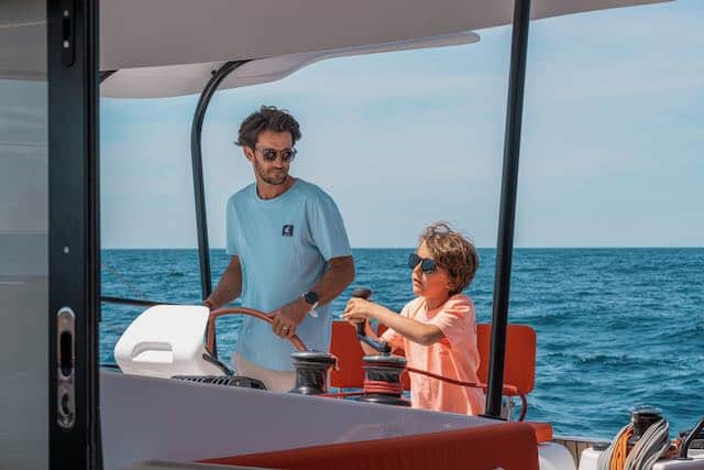 Banque images Excess 13 catamaran excess 13