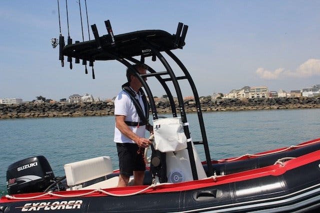 T-Top for powerboat