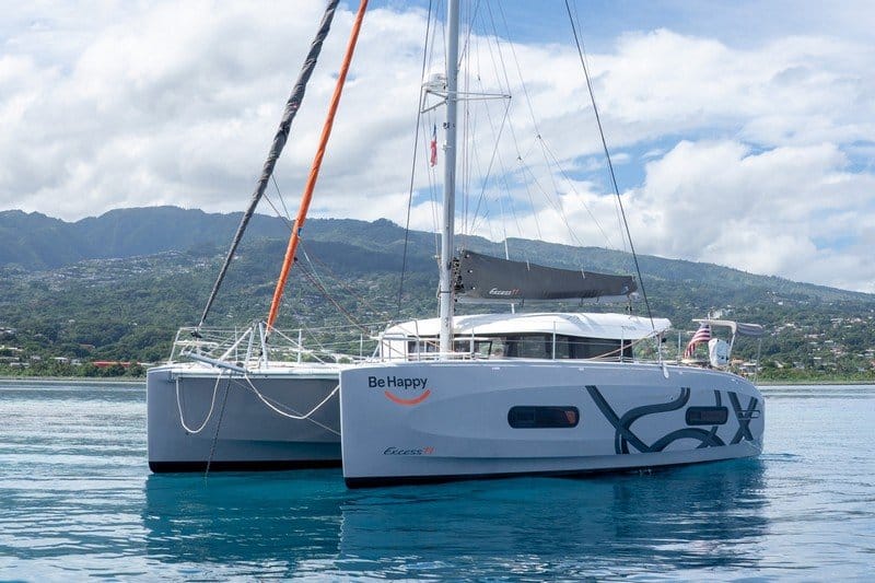 006 Excess 11 catamaran (2024) Owners version – Be Happy