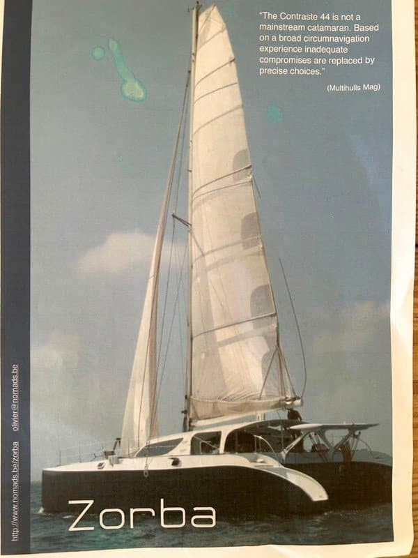 111 Performance Catamaran Contraste 44 – ZORBA