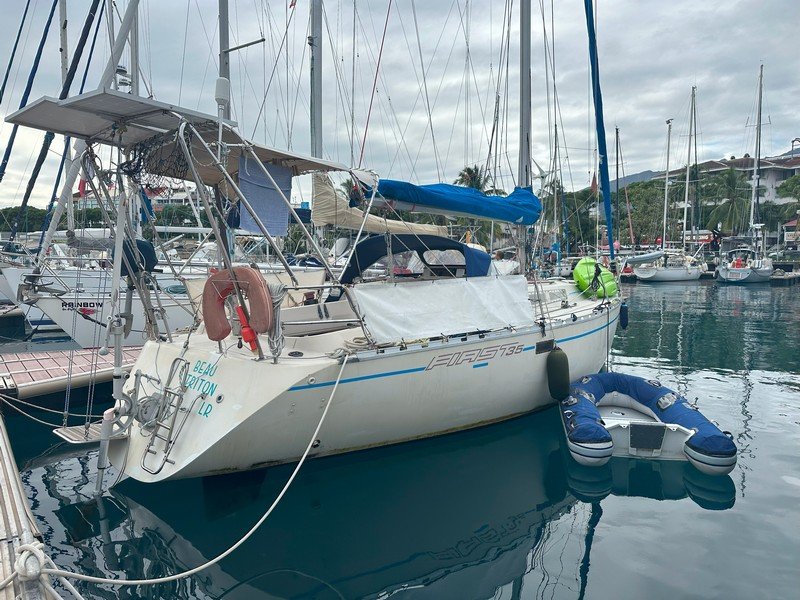 001 first 35 beau triton First 35 for sale in Tahiti