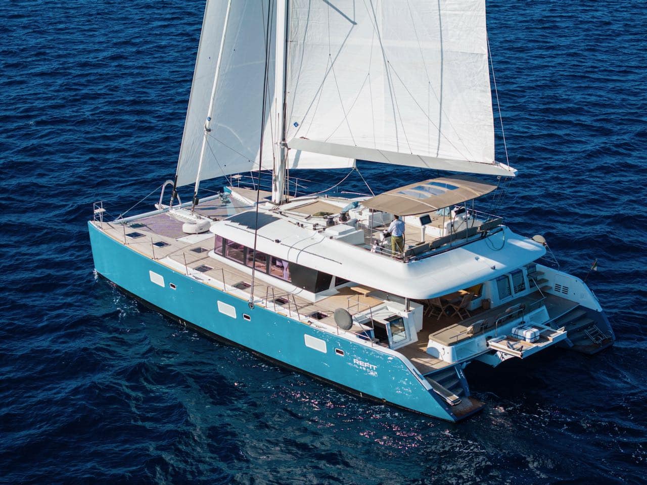 Lagoon 620 Neo exterior Lagoon 620 Neo sailing